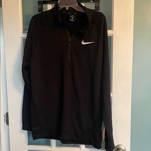 Nike Black Pullover with White Logo